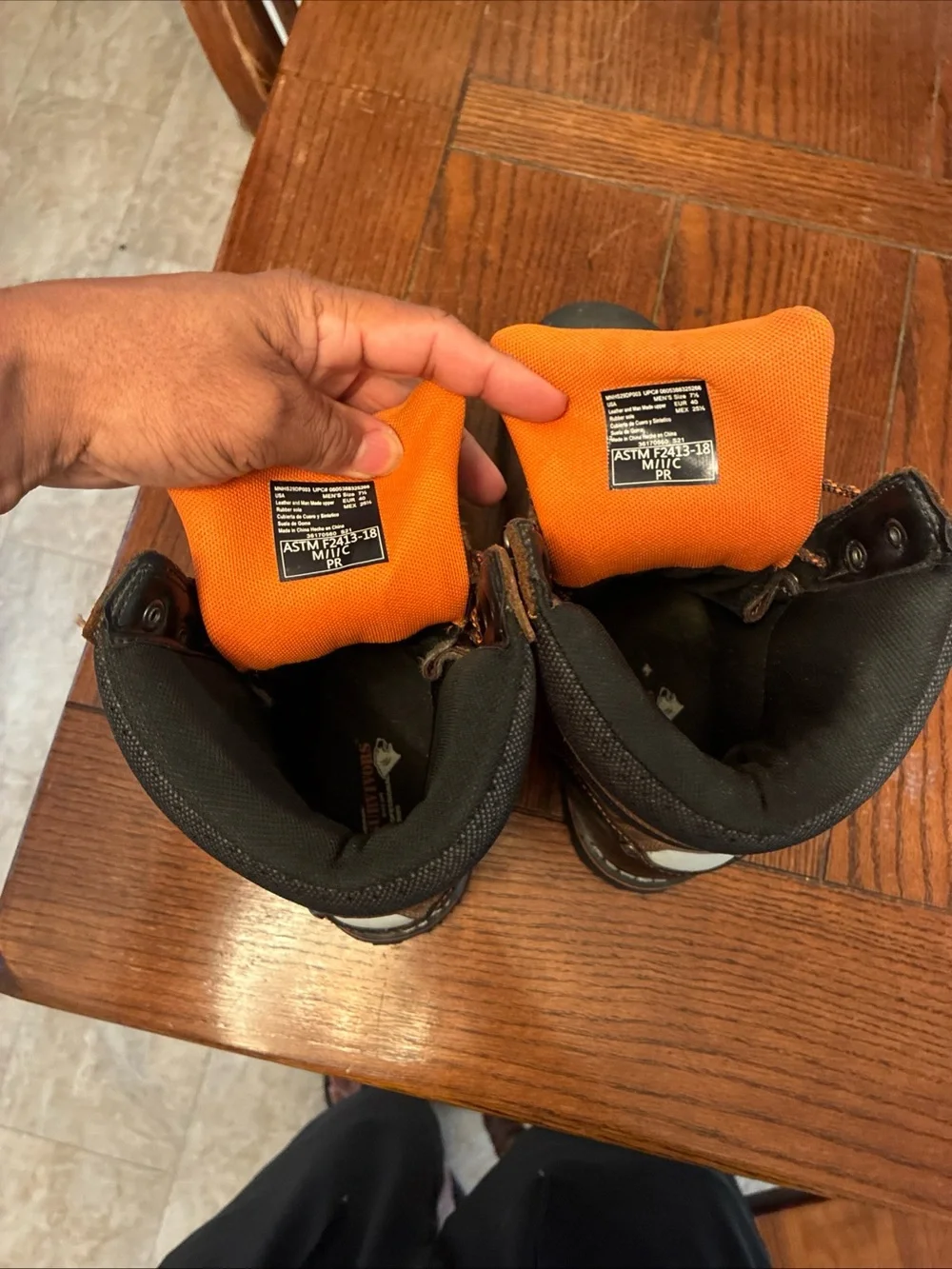 Herman Survivors Pro Series Work Boots Men’s 7.5 Shoveler Steel Toe Waterproof
